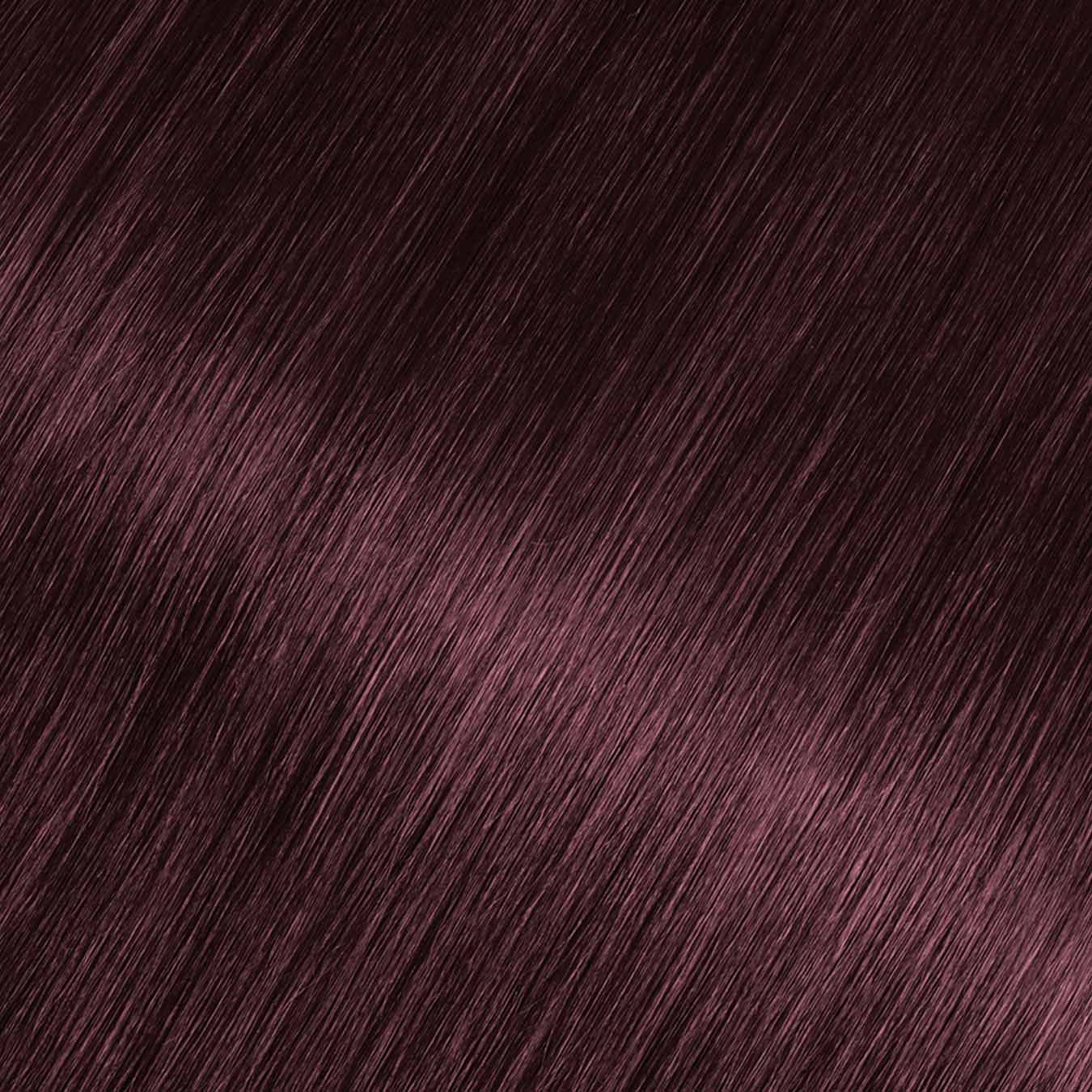 Hair Swatch of Olia Bold 5.12 - Medium Royal Amethyst.